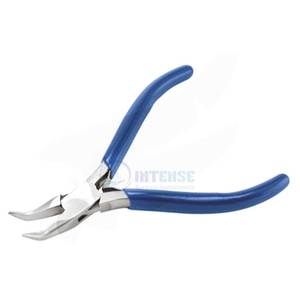Durable <b>Bent</b> <b>Nose</b> <b>Pliers</b> 115mm Jewelry Making Tools High Quality Stainless Steel for Wire Bending Beading DIY Craft - Product Image 1