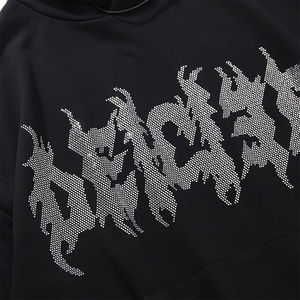 Oem Sportswear Pullover Streetwear Sweats à capuche coréens en coton délavé à l'acide Sweat à capuche sans cordon Personnalisé Vintage Sweats à capuche vieillis Hommes - Product Image 4