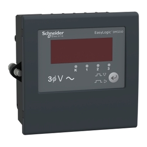 Pour SCHNEIDER ELECTRIC EasyLogic Compteur numérique de panneau DM3000 - Voltmètre pour trois phases - Product Image 1