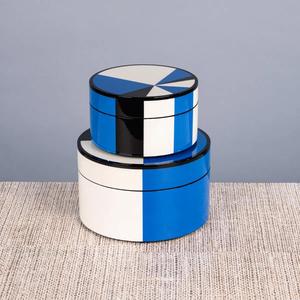 กล่องใส่ของทำจากไม้ทำมือกล่องกลมเคลือบแล็กเกอร์พรีเมี่ยมสินค้าขายส่งจากเวียดนาม - Product Image 2