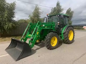 Tractor agrícola usado John Deere 6110M con cargador MX T410. - Product Image 3