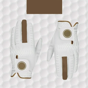 ถุงมือหนังแท้ Cabretta สำหรับตีกอล์ฟ ระบายอากาศได้ดี ซับเหงื่อ ทำความสะอาดง่าย บริการสั่งทำพิเศษ OEM สำหรับผู้ชาย มีจำหน่ายแล้ว - Product Image 3