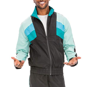 Ensemble de survêtements coupe-vent pour hommes avec logo personnalisé nouvelle arrivée à prix de gros - Product Image 5