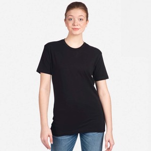 T-shirts en coton tricoté personnalisé à manches courtes avec logo brodé Next Level Apparel pour hommes N6210 Tissu 100% coton - Product Image 3
