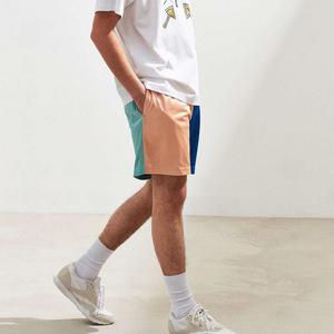 Pantalones cortos de baloncesto para hombre de alta calidad, ligeros, personalizados, bloque de color, rejilla de malla, transferencia de sublimación sólida, pantalones de alto contraste - Product Image 4