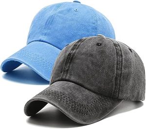 Gorro de Béisbol Deportivo Vintage de 5 Paneles, con Letras Lavadas a la Moda, Logotipo Bordado en 3D, Tejido Común - Product Image 6