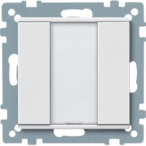 Interruttori a Muro SCHNEIDER ELECTRIC Serie M MTN627519 Pulsante Singolo Plus Bianco Polare - Product Image 1