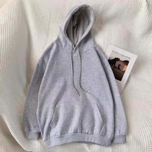 Sudaderas con capucha de manga larga Street Wear Drop Shoulder Sun Faded Sweat Shirt Top para hombres y mujeres Loss Fit Ropa elástica - Product Image 5