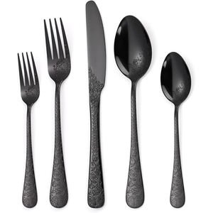 2024 fait à la main vente chaude moderne en acier inoxydable couverts de luxe couteau fourchette cuillère Portable ensemble de couverts pour les mariages occidentaux - Product Image 4