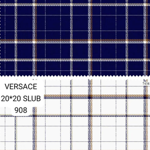 ผ้าเชิ้ตพิมพ์ลายสลับด็อบบี้ย้อมเส้นด้ายคุณภาพพรีเมียมสำหรับแฟชั่นผู้ชายและการผลิตเสื้อผ้าเพื่อการส่งออก - Product Image 4