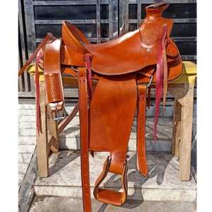 Sillín de cuero Wade occidental de alta calidad Calidad superior y durabilidad máxima - Product Image 4