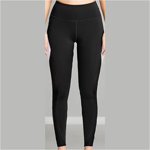 Leggings de Mujer de Alta Calidad, Casuales, con Cintura Elástica, para Yoga y Deportes, Transpirables, de Spandex/Poliéster, Largos, Lisos, Sin Costuras, de Secado Rápido - Product Image 1
