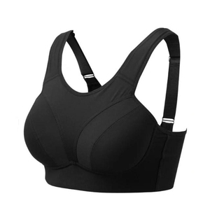 Sujetador deportivo de talla grande ultra cómodo de calidad superior para mujer, logotipo frontal, ropa de entrenamiento para correr, flexible para adultos - Product Image 3