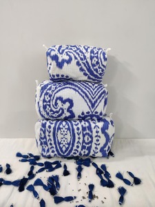 Handmade 3-Pc <b>Set</b> Cotton Quilted Eco-Friendly Vintage Pattern Waterproof Wash <b>Makeup</b> Storage Case Pouches Gifts for Her - Product Image 3