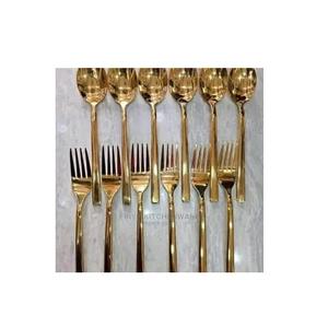 Ensemble de cuillères en laiton de qualité supérieure pour la maison, l'hôtel, la cuisine et la table, vaisselle, cuillère, utilisation en fête, emballage personnalisé, vente en gros - Product Image 3