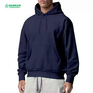 Sweat-shirts à capuche unisexes en gros, 100% coton molletonné/éponge française, séchage rapide et respirant, sweats d'hiver - Product Image 3