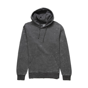 2024 Unisex personalizable Vintage ácido lavado Sudadera con capucha de lana para hombre con estampado en relieve invierno ODM suministro sin cuerda Sudadera con capucha - Product Image 4