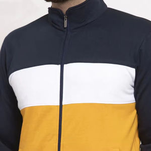 Último diseño personalizado hombres Slim Fit apilado chándal hombres chándal hecho a medida hombres Jogging traje con logotipo personalizado - Product Image 4