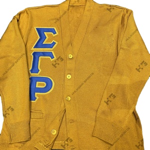 Cardigans en acrylique pour femmes, broderie Sigma Gamma Rho Soror |   Pull cardigan brodé personnalisé pour femmes de la sororité SGRho - Product Image 1