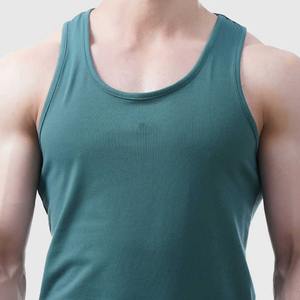 <b>Men</b> Gym Apparel Muscle Tank Top Bodybuilding Shirt Loose Fit Deep Cut <b>Men</b> Weight Training <b>Singlet</b> - Product Image 5