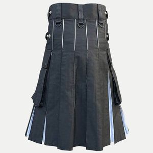 Kilts Utilitarios para Hombre, Estilo Escocés de Alta Calidad con Logotipo Personalizado, Kilts de Colores Sólidos Más Vendidos - Product Image 3