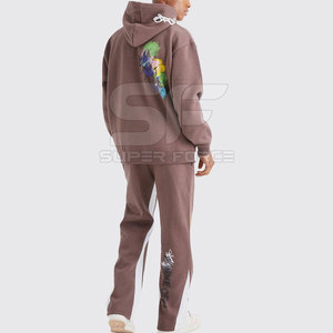 ชุดกีฬามีฮู้ดสำหรับผู้ชายชุดเทรนนิ่งแบบสั่งตัด - Product Image 2
