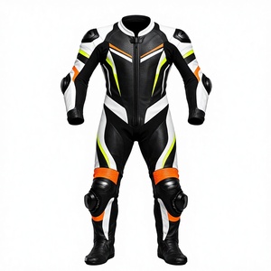 ชุดมอเตอร์ไซค์ DUMELA INTERNATIONAL DL-L-13 คุณภาพสูง หนังแท้ ระบายอากาศ กันลม ชุดแข่งรถ แห้งเร็ว รับสั่งทำ - Product Image 2