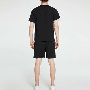 2024 nouveau Design hommes T-Shirt ensemble anti-boulochage respirant coton Shorts et rue décontracté T-Shirt été vendeur Collection - Product Image 3