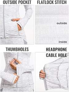 Veste de gommage d'entraînement athlétique à fermeture éclair complète pour femmes velours côtelé respirant pour Gym Yoga motif solide hauts de course d'hiver - Product Image 2