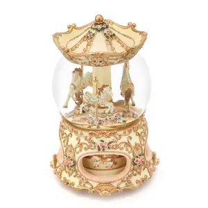 ODM Snow Globe For Gift Carousel Music Box