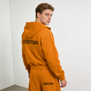 Survêtements pour hommes à la mode, dernières tendances, vente chaude, pour un usage décontracté, logo personnalisé en gros, survêtements à capuche pour hommes avec étiquettes privées - Product Image 5