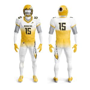 Uniforme de football américain personnalisé OEM équipement de protection à séchage rapide taille XL fournisseur d'équipe athlétique respirant longue durée - Product Image 1