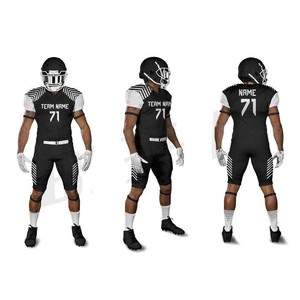 Directo de fábrica 2025 Uniforme de fútbol americano 7on7 Impresión por sublimación Uniformes de fútbol americano y fabricante de ropa de equipo - Product Image 3