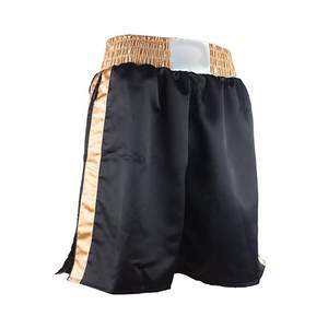 Short de boxe taille haute personnalisé de qualité supérieure 100% polyester léger respirant pour l'entraînement et la compétition coupe professionnelle - Product Image 3