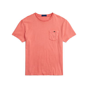 T-shirt 100% coton de qualité supérieure pour hommes, avec poche avant de couleur vierge, logo personnalisé en gros avec option multicolore - Product Image 1