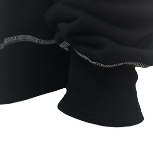 Pantalones de chándal con capucha de algodón para hombre con logotipo personalizado, conjunto de dos piezas, ropa de calle con estampado de farol, conjunto de chándal para correr con puntada en contraste - Product Image 6