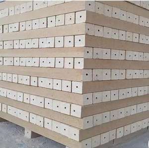 Bloc de copeaux de bois bloc de sciure de bois Chine fabricant 80X80mm, 90mm x 90mm, 90mm * 120mm - Product Image 4