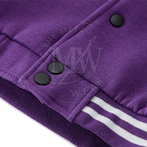 Chaqueta con letras y logotipo personalizado de calidad superior, ropa de moda, chaqueta con letras de manga larga - Product Image 5