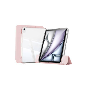 Étui Netzy 2025 pour iPad Air 13 Rose, Design Folio, Magnétique Détachable, Fonction Coulissante, Protection Airbag, Conforme ROHS, Fabriqué en TPU Durable - Product Image 6