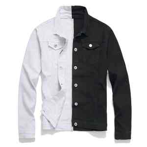 Veste en jean à bas prix de haute qualité avec logo personnalisé imprimé pour hommes veste en jean personnalisée grande taille pour hommes pakistanais - Product Image 1