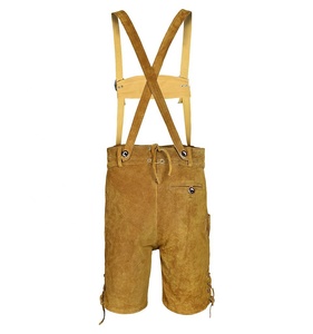 Trachten herren lederhose Kurz Oktoberfest Bavarian lederhosen 2025 - Product Image 3