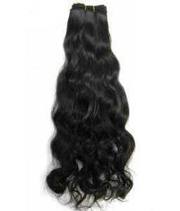 Precio al por mayor, cabello humano virgen sin procesar 100%, cabello Remy virgen indio, paquete de cabello estilo ondulado Natural para mujeres - Product Image 2