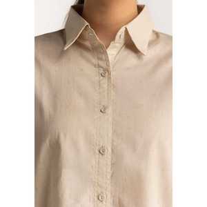 Camisa de Lino con Cuello Simple y Elegante WM-CS-SS24-002, 100% Lino - Product Image 4