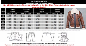 เสื้อโค้ทหนัง PU สีดำสำหรับผู้ชาย, เสื้อโค้ทเพิ่มความอบอุ่นหนาปกพับลง - Product Image 4