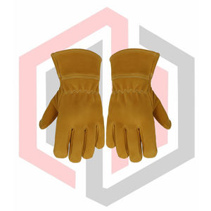 Gants de travail en cuir de vachette fendu, gants de sécurité complets, flexibles, résistants à la déchirure, résistants à l'usure, isolants thermiques, antistatiques, ignifuges - Product Image 5