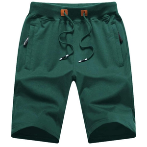 <b>Mens</b> Quick Dry Gym <b>Shorts</b> Single Layer Woven Fitness Sports <b>Shorts</b> Comfort Elastic Waistband Solid Color Mesh Fabric - Product Image 1