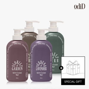 ODID MILKINCERA FLORISTGARDEN Body Wash Más vendido Hidratación intensa con fragancia Cuidado Fórmula líquida refrescante - Product Image 6