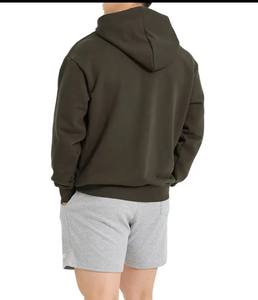 Sudadera con Capucha Extra Grande de Felpa Francesa de Algodón de Alta Calidad, Gruesa, con Hombros Caídos, Lisa, Personalizable, para Hombre, de Pakistán - Product Image 3