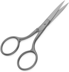 Ciseaux de travail à l'aiguille professionnels personnalisés pour le bricolage Ciseaux à broder enduits de poudre noire en acier inoxydable tranchant pour Tijeras Beauty - Product Image 1