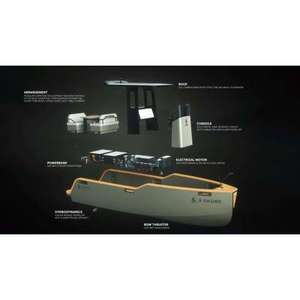 X-Shore Eelex 8000, Bote Deportivo Eléctrico Premium con Dimensiones de 8x2.5m - Product Image 2